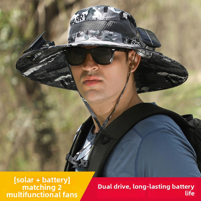 Solar Fan Hat