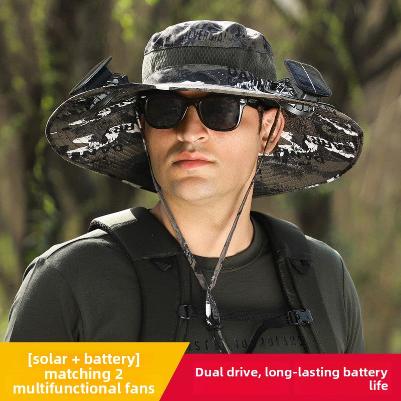 Solar Fan Hat