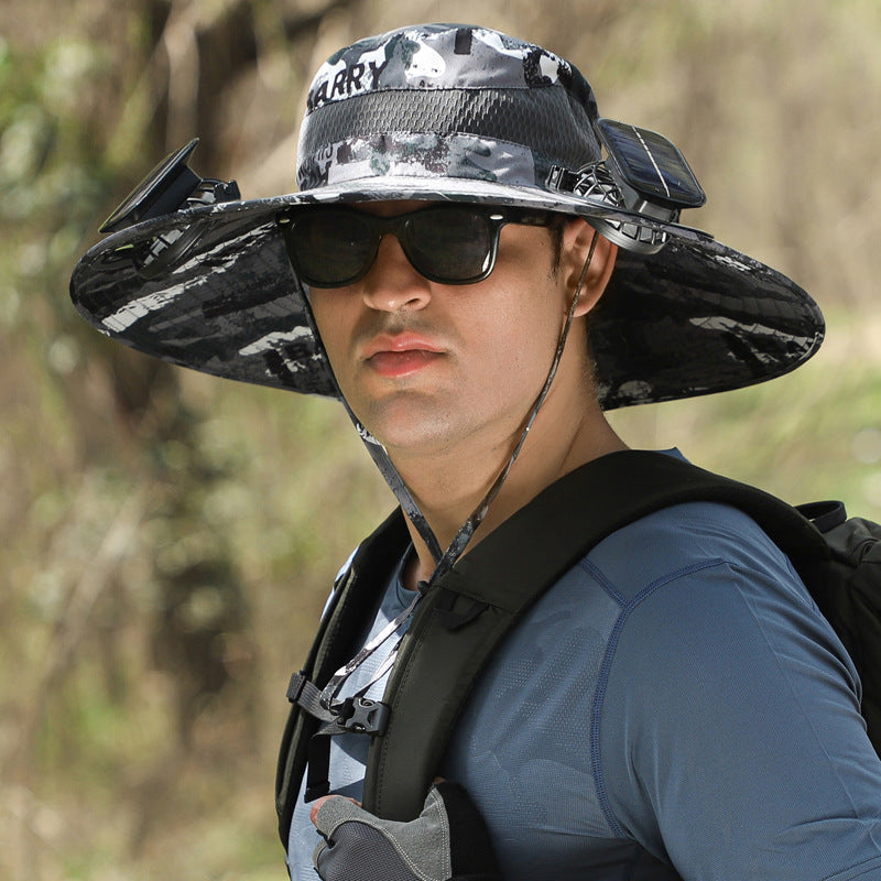 Solar Fan Hat