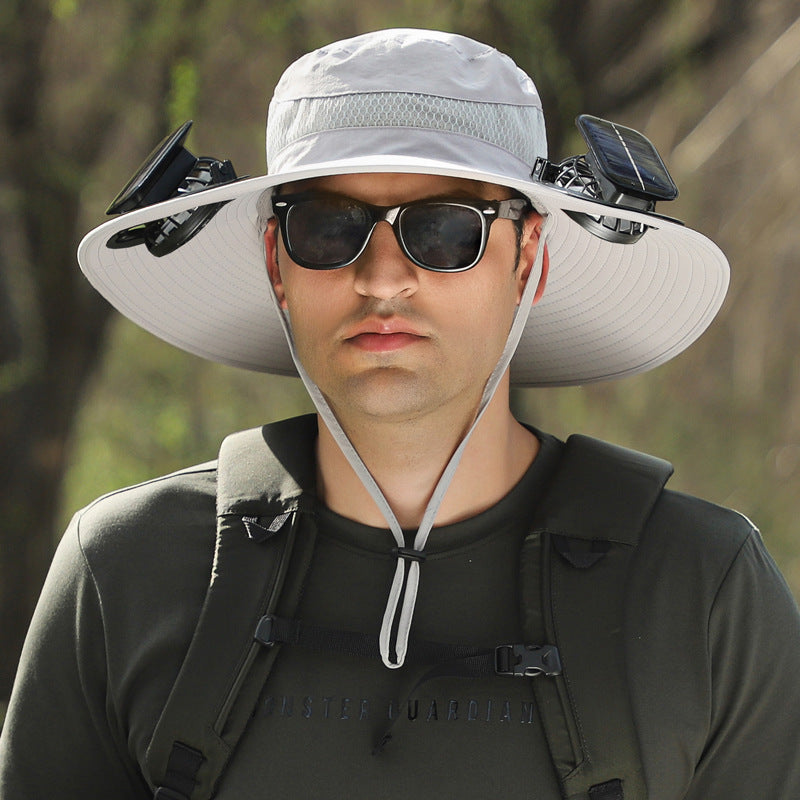 Solar Fan Hat