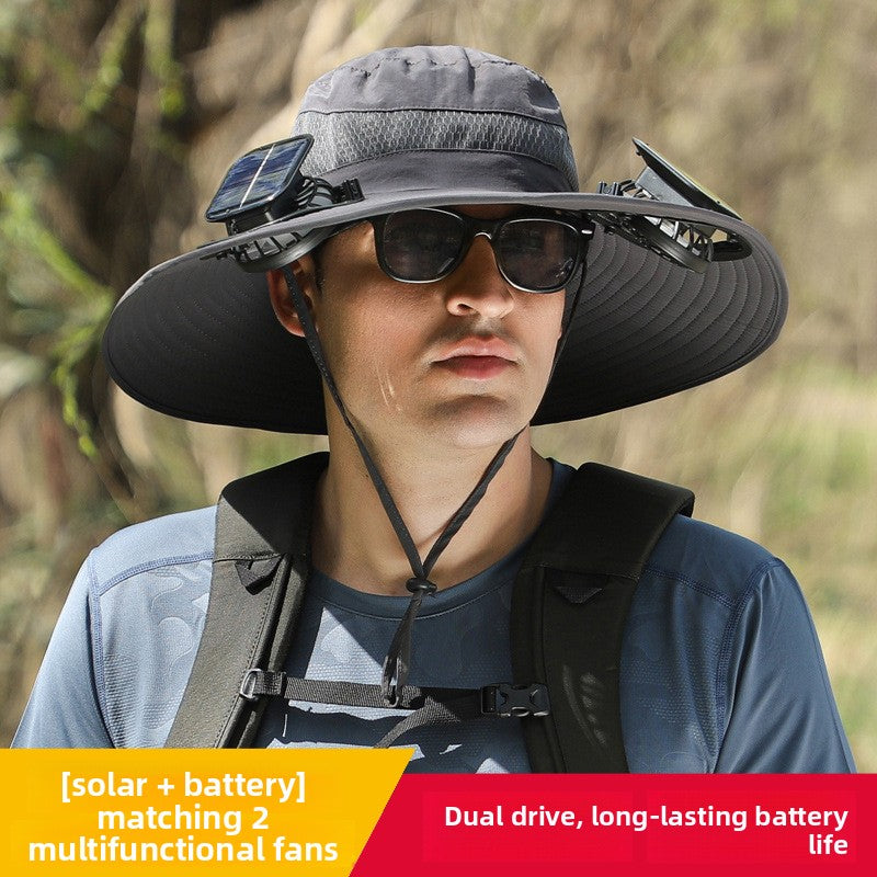 Solar Fan Hat