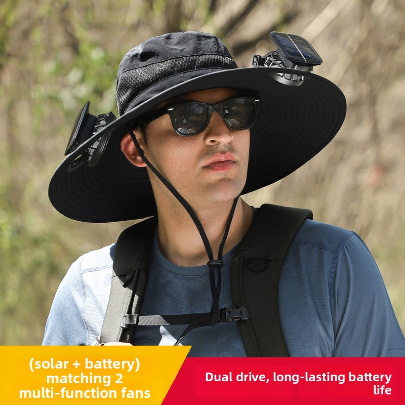Solar Fan Hat