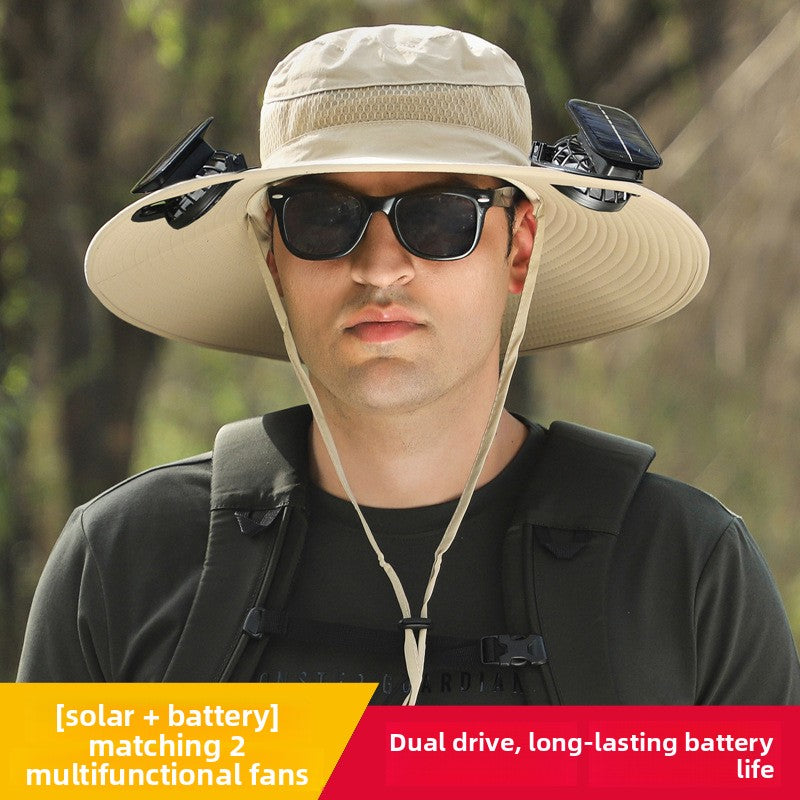 Solar Fan Hat