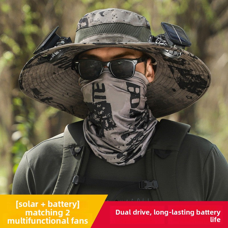 Solar Fan Hat