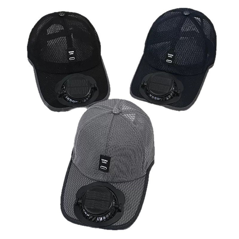 Solar Fan Hat
