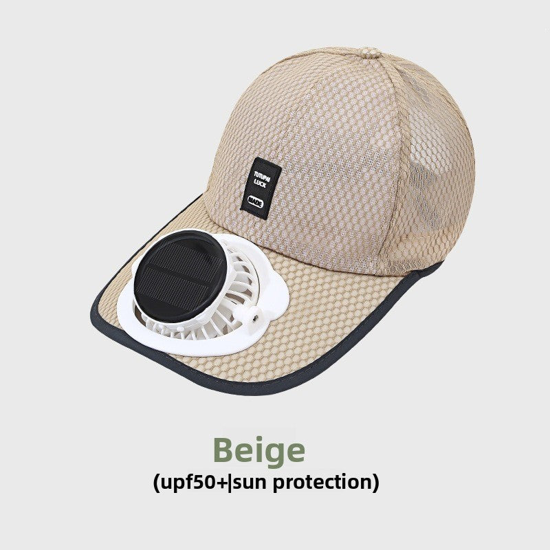 Solar Fan Hat