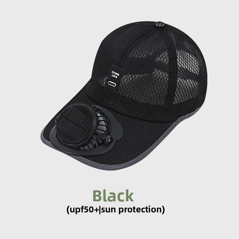 Solar Fan Hat
