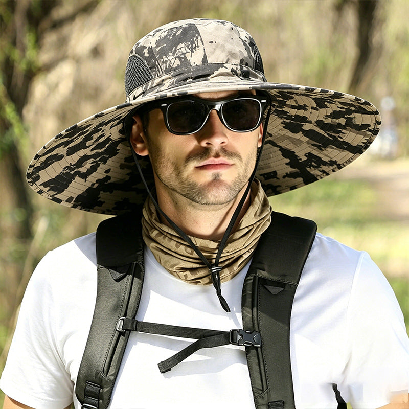 Solar Fan Hat with Built-in Ventilation
