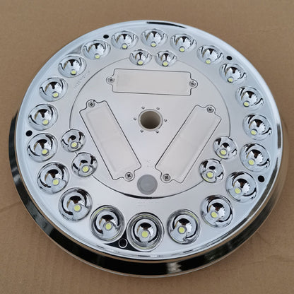 solar flagpole light
