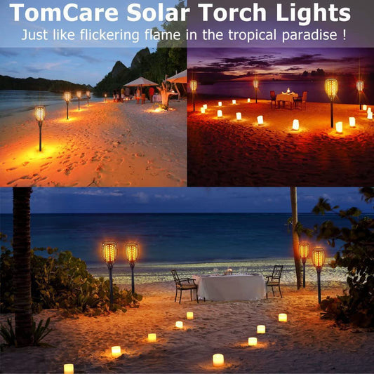 Solar Flame Lamp