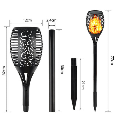 Solar Flame Lamp