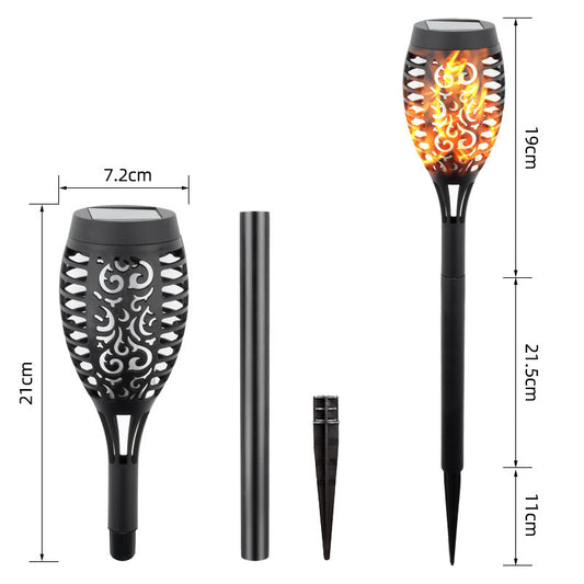Solar Flame Lamp