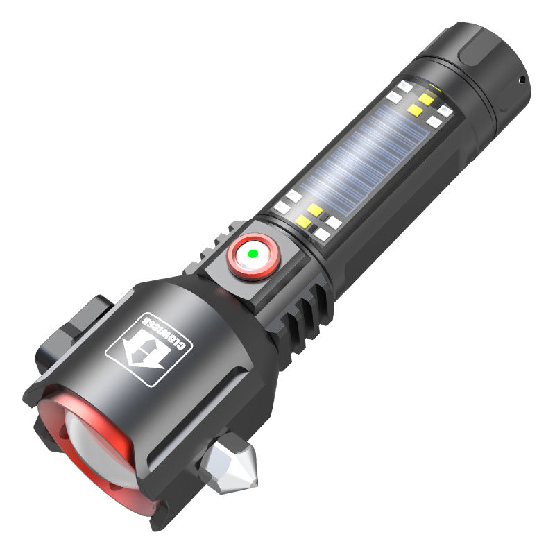 Solar Flashlight Hammer