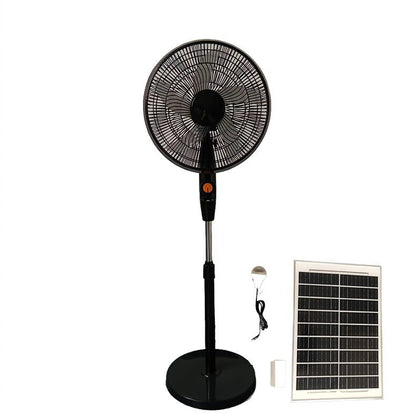 solar floor fan