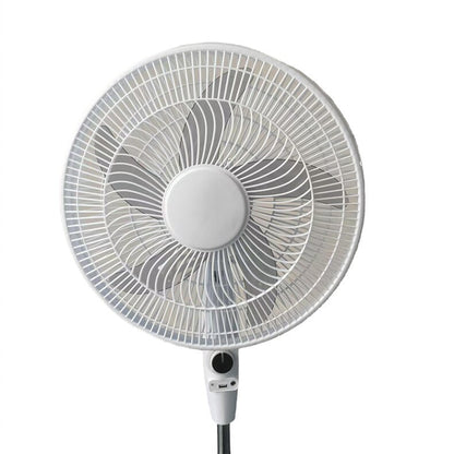 solar floor fan