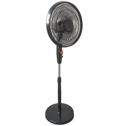 solar floor fan
