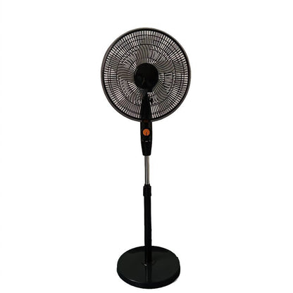 solar floor fan