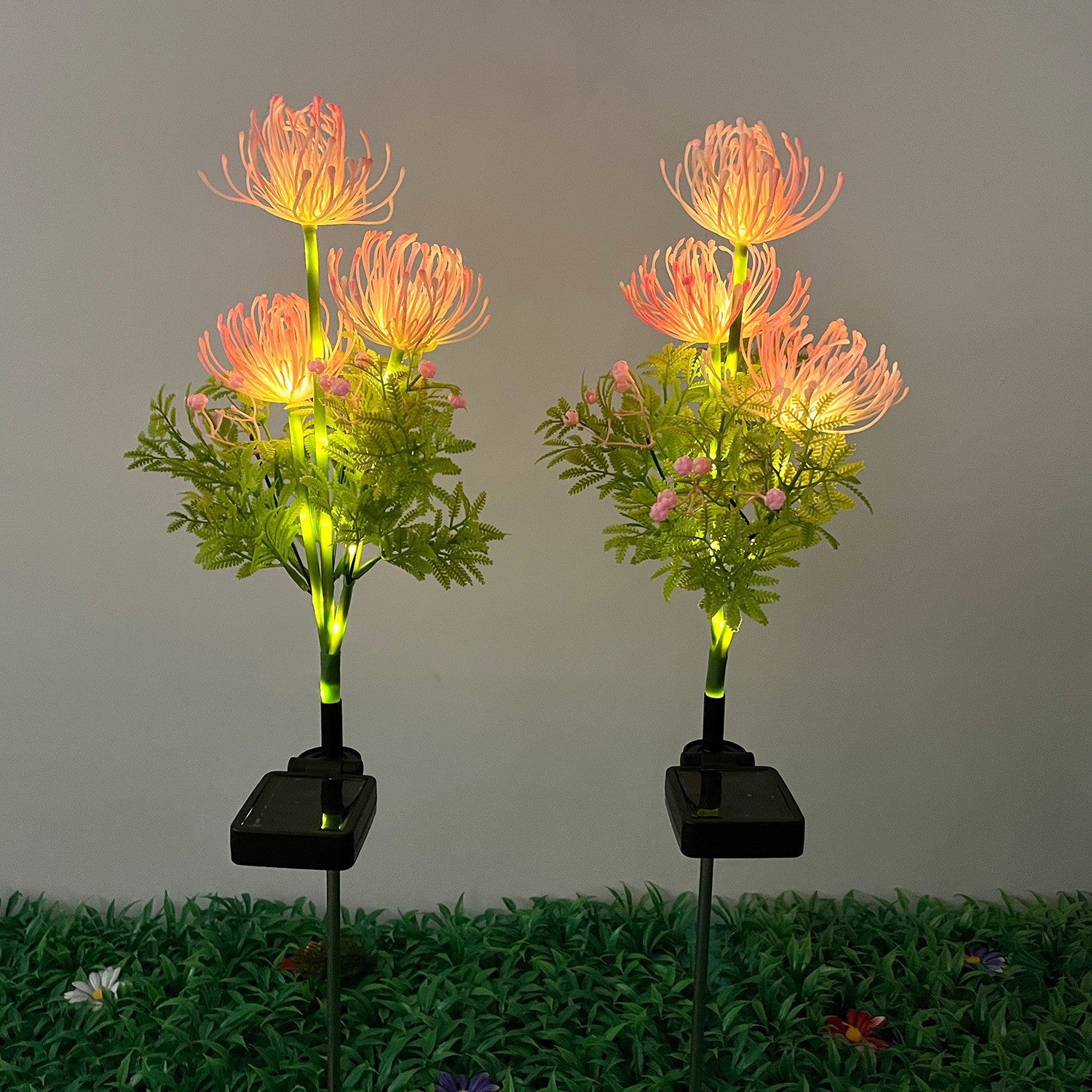 Solar Flower Ground Light Outdoor Decorative Lamp