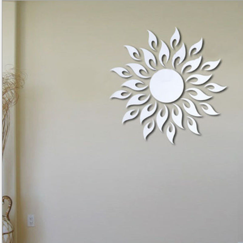 Solar flower mirror coating