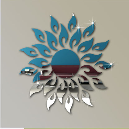 Solar flower mirror coating