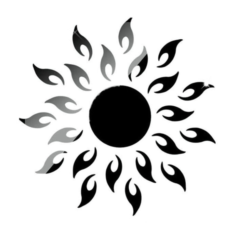 Solar flower mirror coating