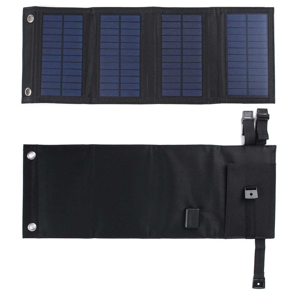 Solar folding bag