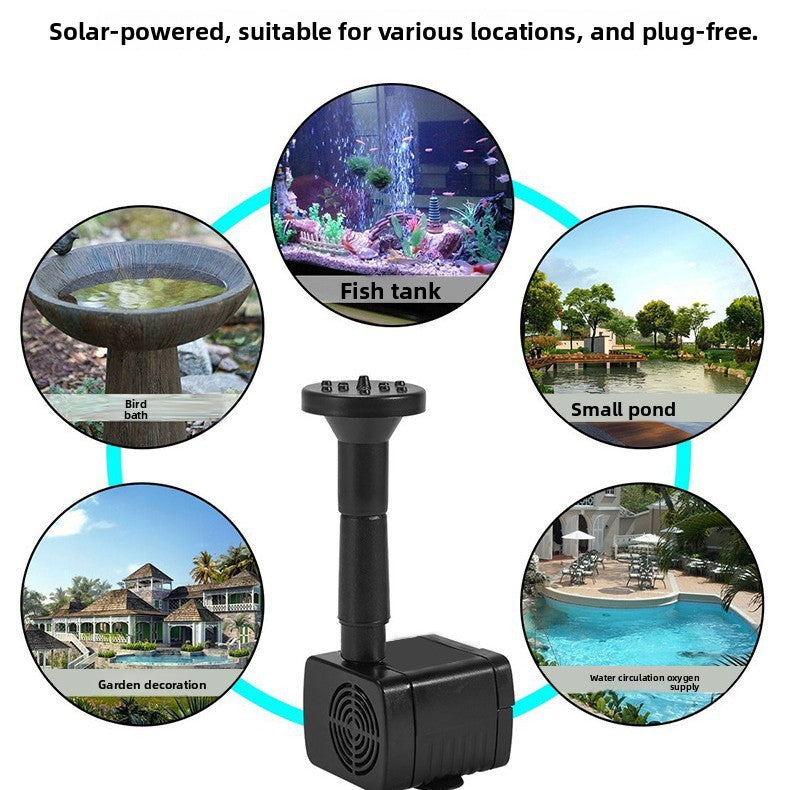 Solar fountain