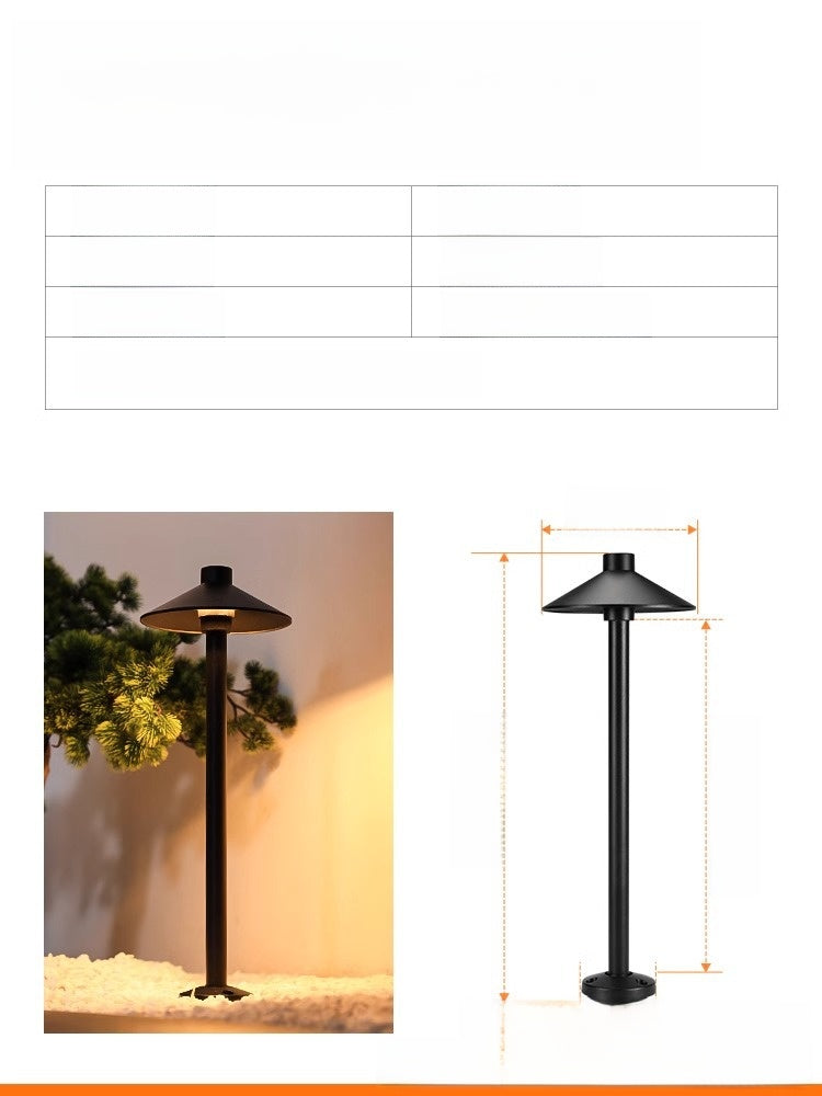 Solar garden lamp