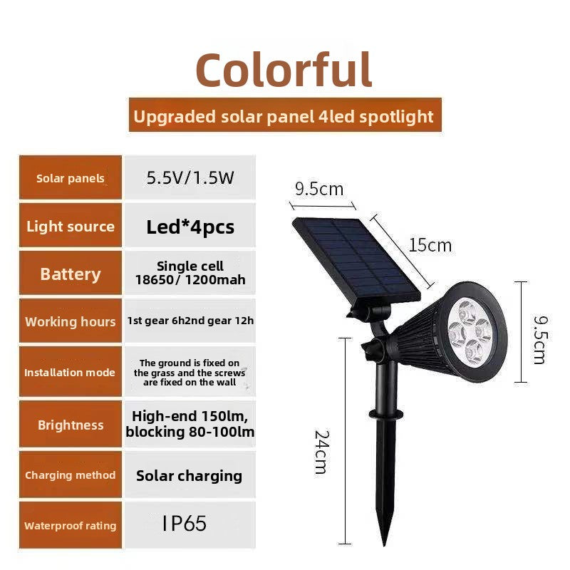 Solar garden light