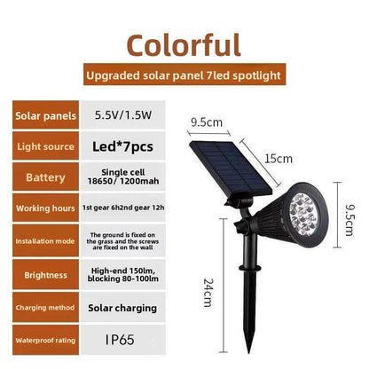 Solar garden light
