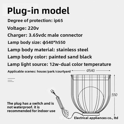 Solar garden light