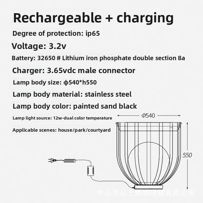 Solar garden light