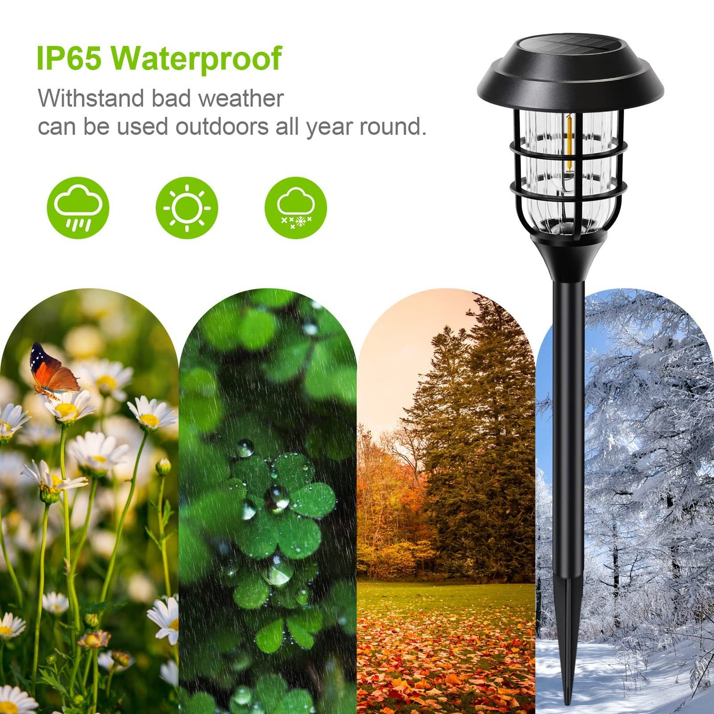 Solar garden light
