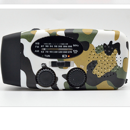 Solar Hand Crank Radio