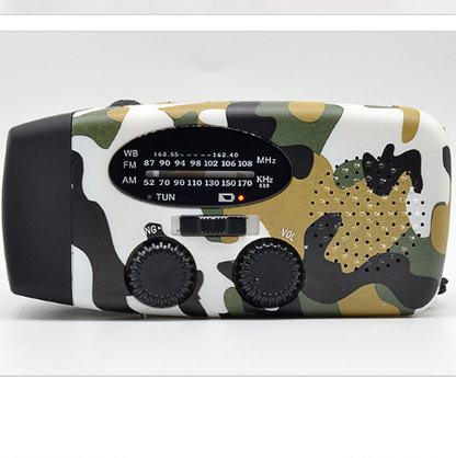 Solar Hand Crank Radio