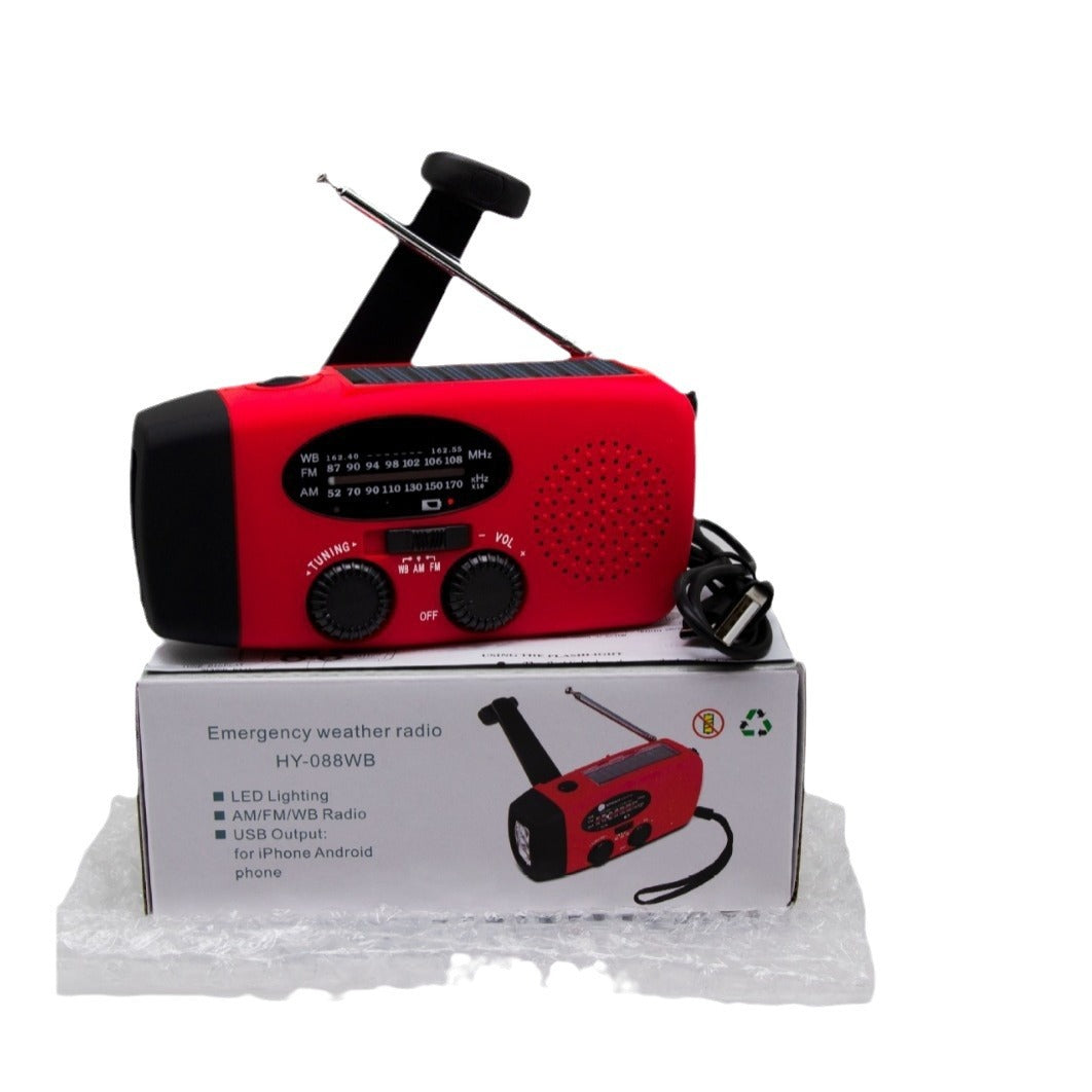 Solar Hand Crank Radio