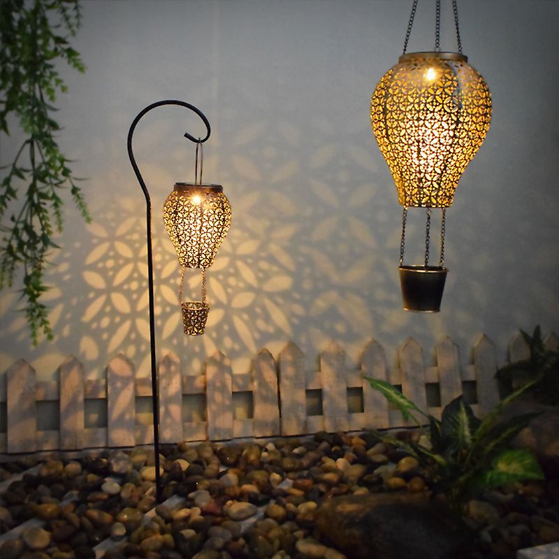 Solar Hot Air Balloon Light