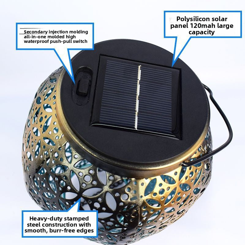 Solar Hot Air Balloon Light