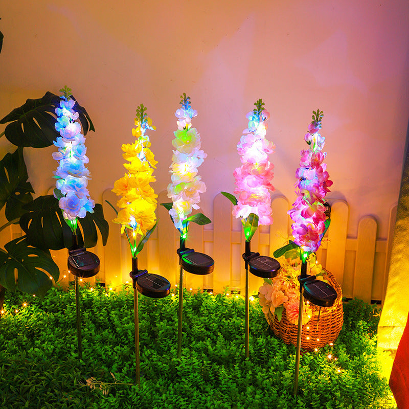 Solar Hyacinth Flower Lamp