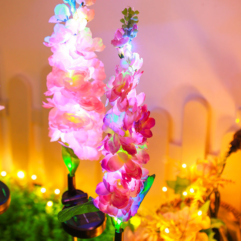 Solar Hyacinth Flower Lamp