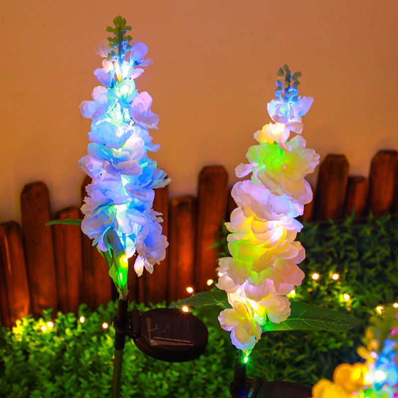 Solar Hyacinth Flower Lamp