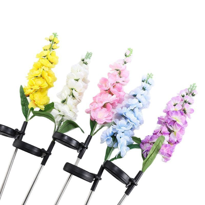 Solar Hyacinth Flower Lamp
