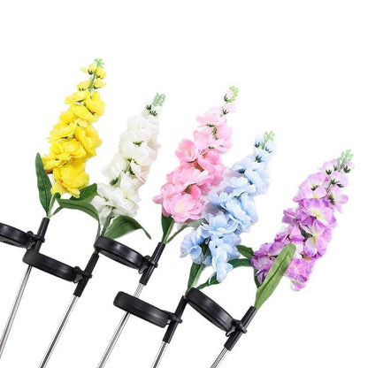 Solar Hyacinth Flower Lamp