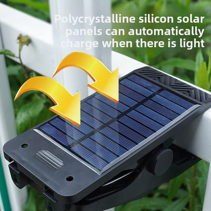 Solar Induction Clip Light for Outdoor Garden