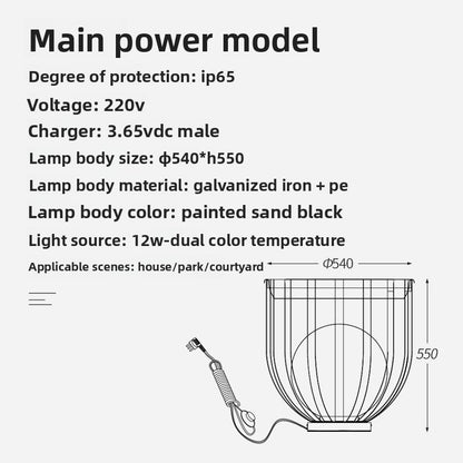 Solar lawn light