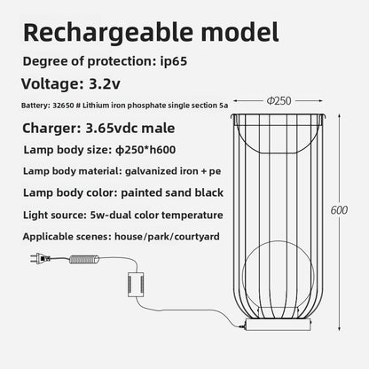 Solar lawn light