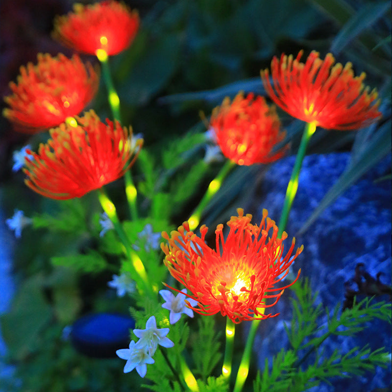 Solar LED Hydrangea Garden Light