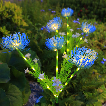 Solar LED Hydrangea Garden Light