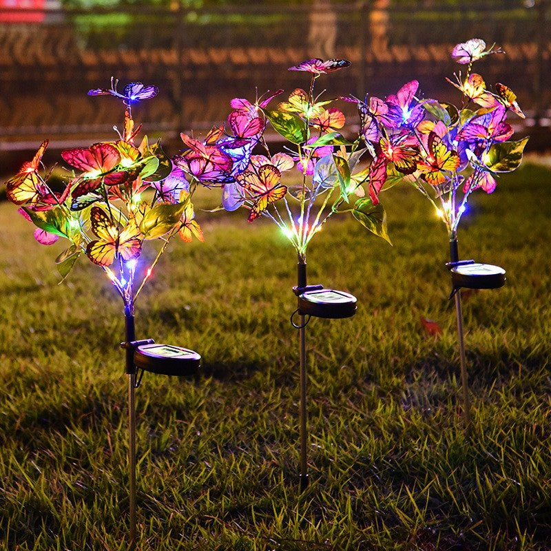 Solar LED Hydrangea Garden Light