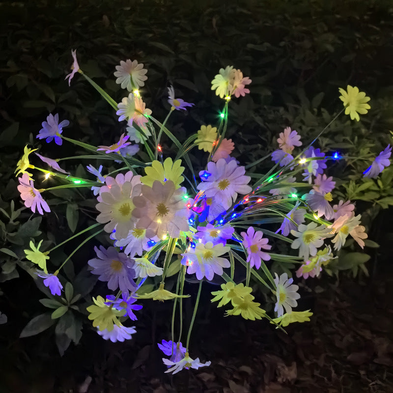 Solar LED Hydrangea Garden Light